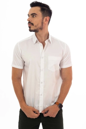 CAMISA MANGA CURTA FIT