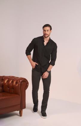 Calça Sarja Regular