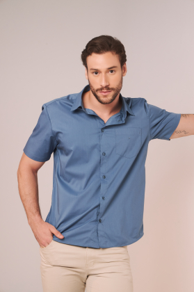 Camisa Manga Curta Fit